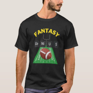 Fantasy Football Genius Champion League Championsh T-Shirt