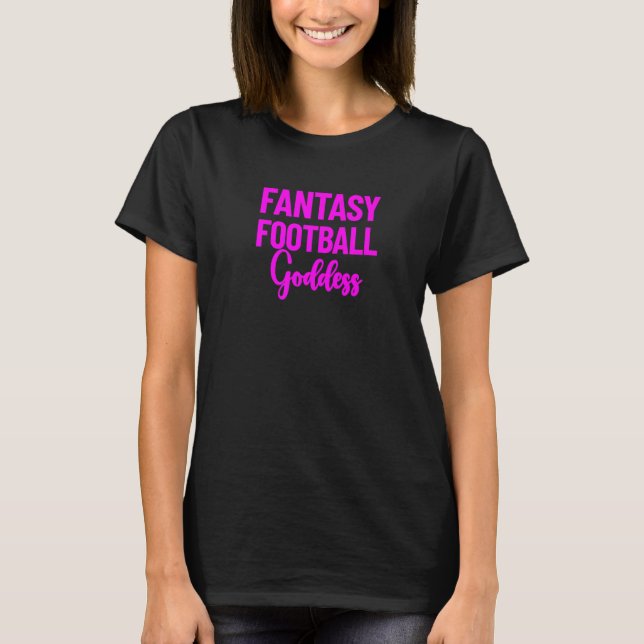 Fantasy Football Goddess Womens' Fantasy Football  T-Shirt (Front)