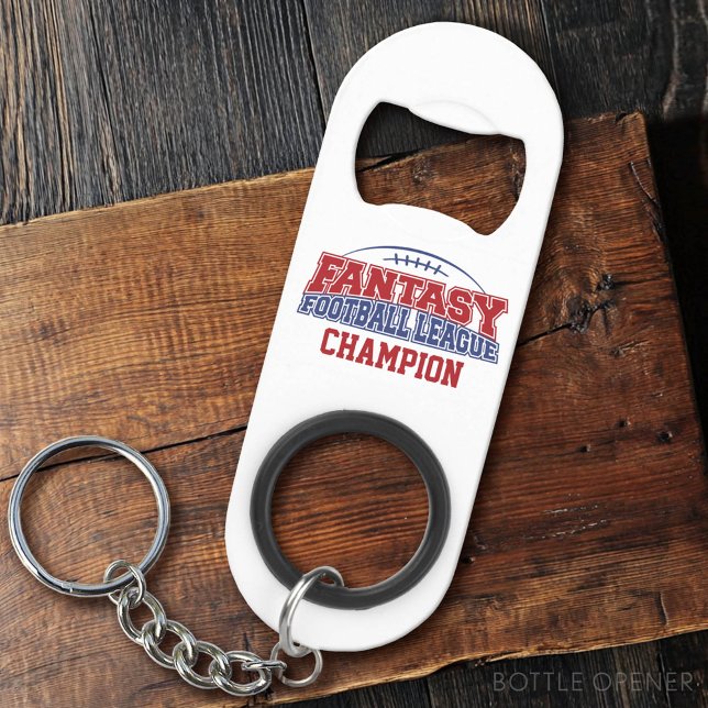 Fantasy Football League Champion (Custom Bottle Opener)