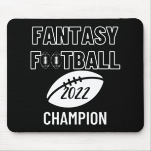 Fantasy Football League Champion Winner 2022  Foot Mouse Pad