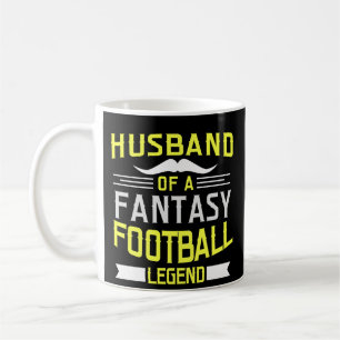 Fantasy Football Legend Funny Husband Coffee Mug