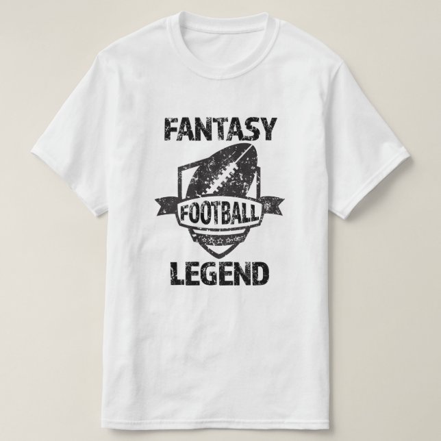 Fantasy Football Legend funny mens shirt (Design Front)