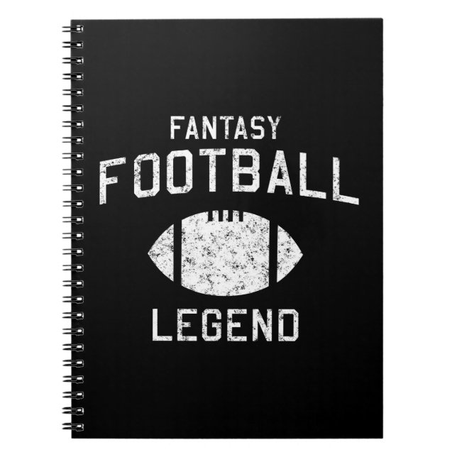 Fantasy Football Legend Notebook (Front)