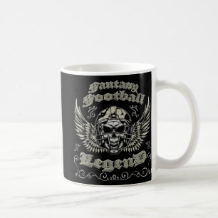 Fantasy Football Legend Retro Vintage Fantasy Foot Coffee Mug