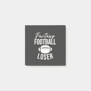 Fantasy Football Loser Football Fantasy Funny Post-it Notes