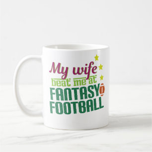Fantasy Football Loser Husband Funny Coffee Mug