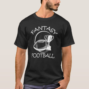 Fantasy Football Trophy Ball League Commissioner D T-Shirt