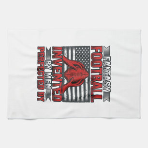 Fantasy Football Vintage Basketball Flag Shirt Des Tea Towel