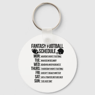 Fantasy Footll Draught Party Key Ring