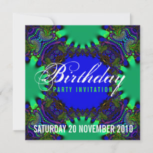 Fantasy Forest Birthday Invitation