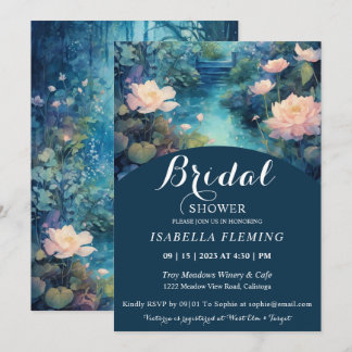 Fantasy Forest Bridal Shower Invitation