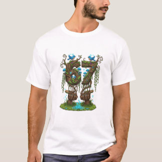 Fantasy Forest Nature Sixty-Seven Magical Druid Tr T-Shirt