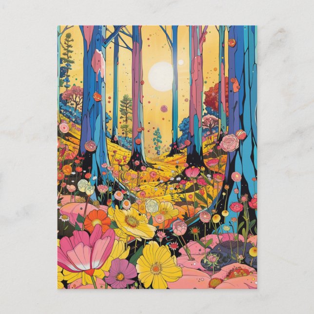 Fantasy Forest Postcard (Front)