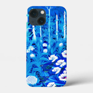 Fantasy Forest with Flowers and Birds iPhone 13 Mini Case