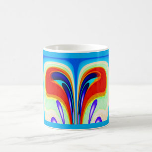 Fantasy fountain art coffee mug