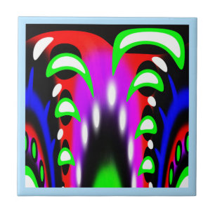 Fantasy fountain tile