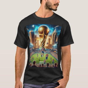 fantasy future world cup USA 2026 black #3 T-Shirt