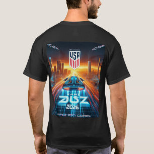 fantasy future world cup USA 2026 black #3 T-Shirt