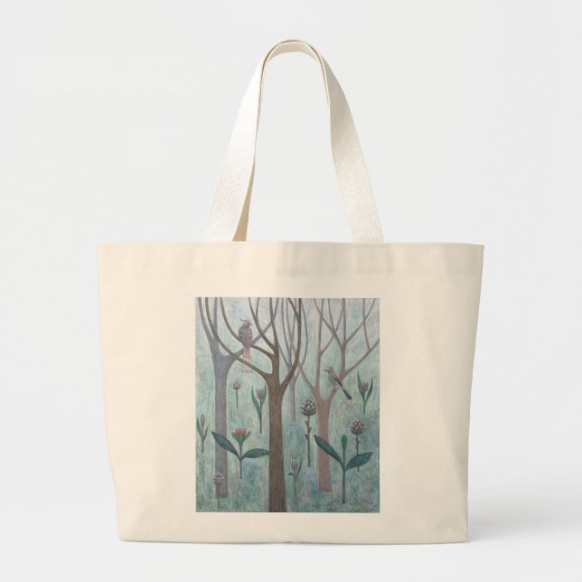 Fantasy Garden 2005 Large Tote Bag (Front)