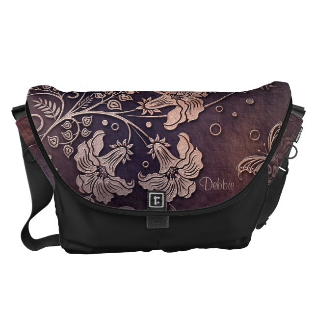 Fantasy Garden Messenger Bag (Front)