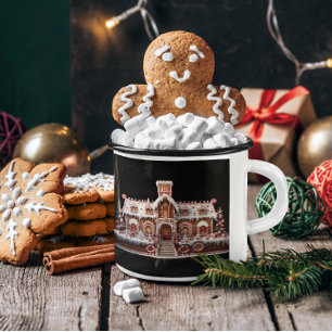 Fantasy Gingerbread House with Candies 2 Mug