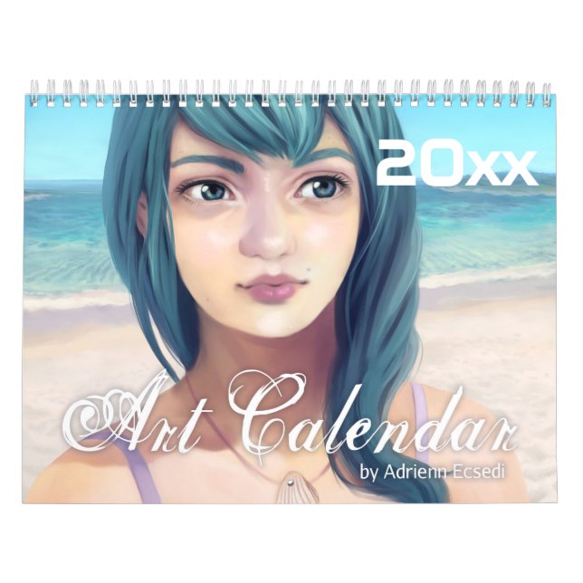 Fantasy Girls 20XX Digital Art Calendar (Cover)