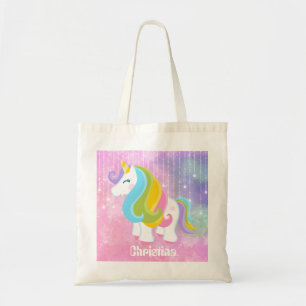 Fantasy girls add name tote bag
