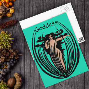 Fantasy Goddess Postcard