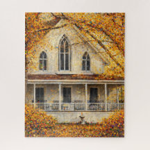 Fantasy Gothic-Revival Carpenter House