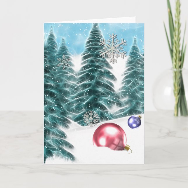 Fantasy Holiday card (Front)