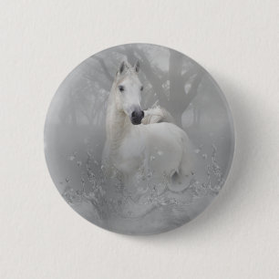 Fantasy Horse 6 Cm Round Badge