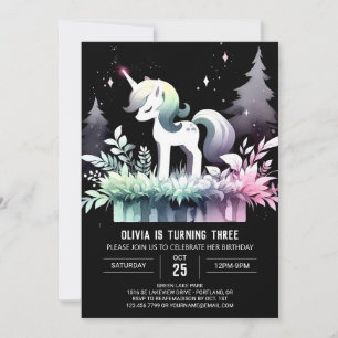 Fantasy Horse Birthday Invitation