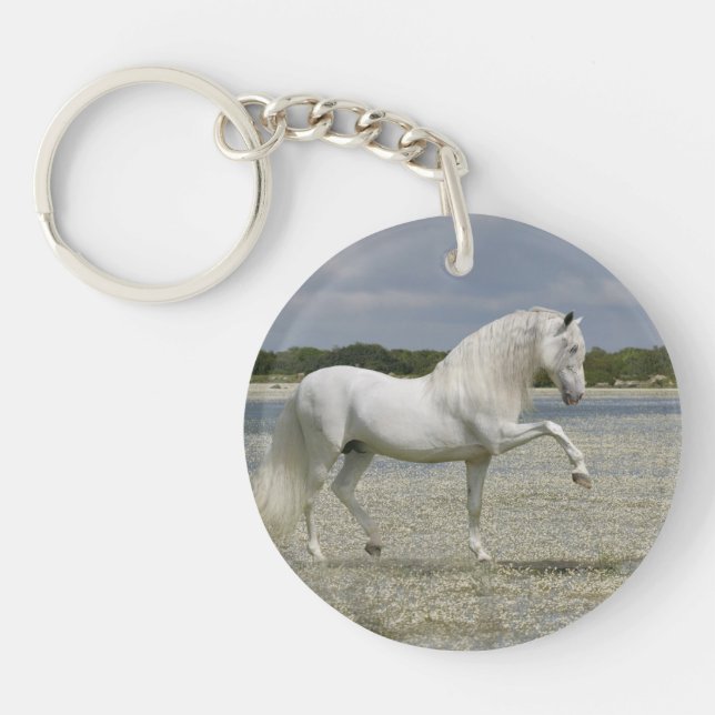 Fantasy Horses: Lord of the Lake Key Ring (Front)