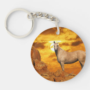 Fantasy Horses: Mountain Key Ring