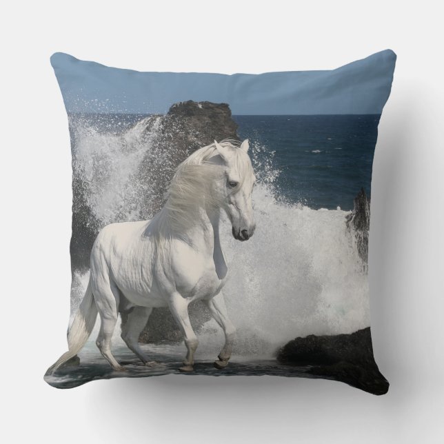 Fantasy Horses: Southern Seas Cushion (Front)