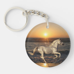 Fantasy Horses: Sunset Key Ring