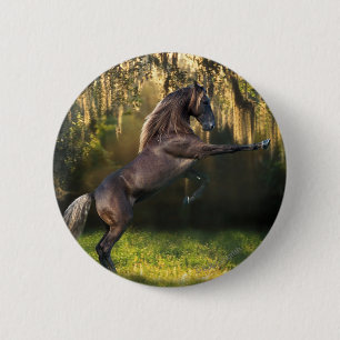 Fantasy Horses: Warrior Prince 6 Cm Round Badge
