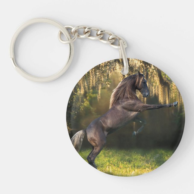 Fantasy Horses: Warrior Prince Key Ring (Front)