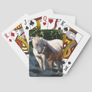 Fantasy Horses: Waterfall Playing Cards