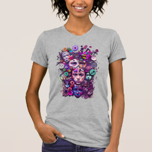 Fantasy human face T-Shirt