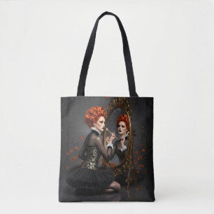 fantasy illustration  tote bag
