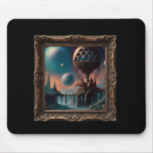 Fantasy Image Of A Strange Interstellar Structure Mouse Pad