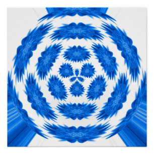 Fantasy  in Blue... Poster