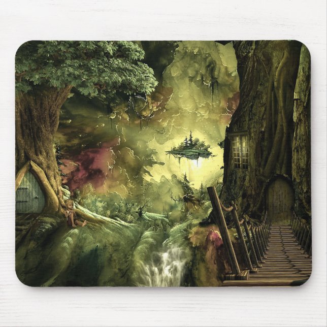 Fantasy in the Amazon Mouse Pad (Front)