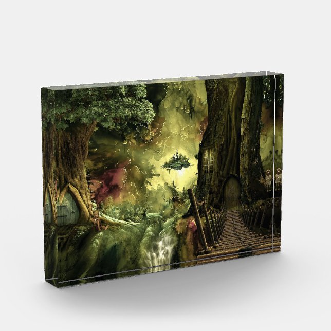 Fantasy in the Amazon Photo Block (Left)