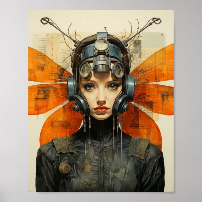 Fantasy Insect Woman  Poster (Front)