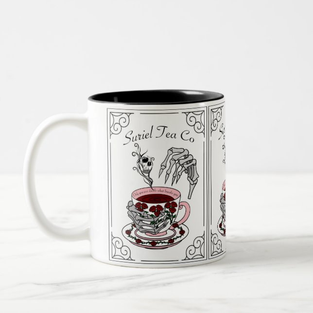 Fantasy-Inspired Book Lover Mug (Left)