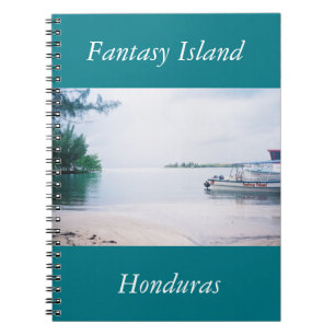 Fantasy Island Honduras Notebook