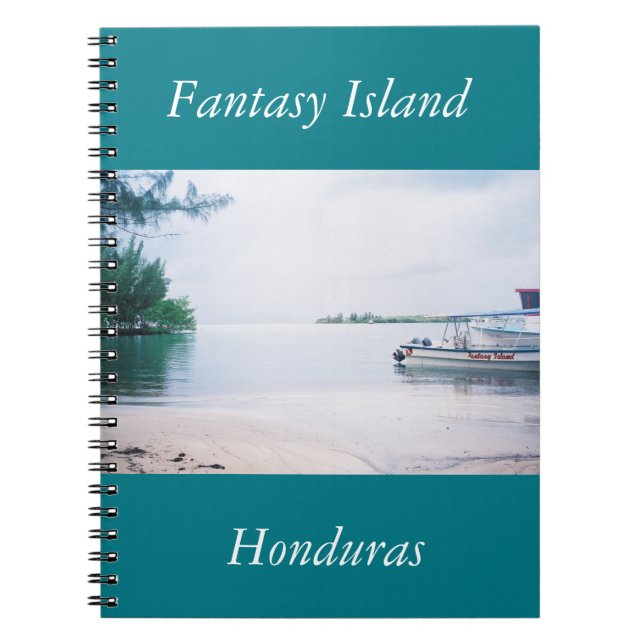 Fantasy Island Honduras Notebook (Front)
