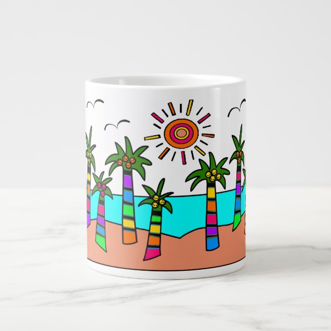 FANTASY ISLAND LARGE COFFEE MUG (Front)